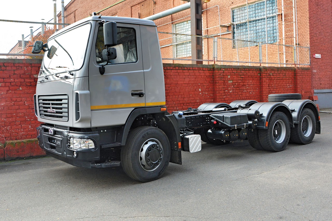 Крановое шасси МАЗ-6312B3