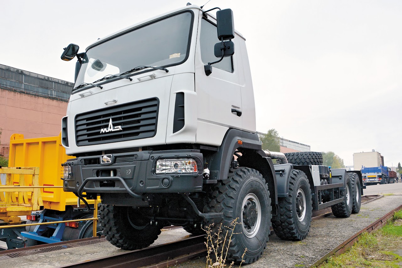 Полноприводное шасси МАЗ-63362L