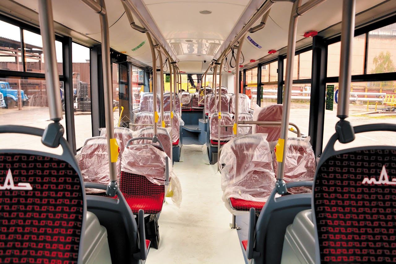 Салон троллейбуса