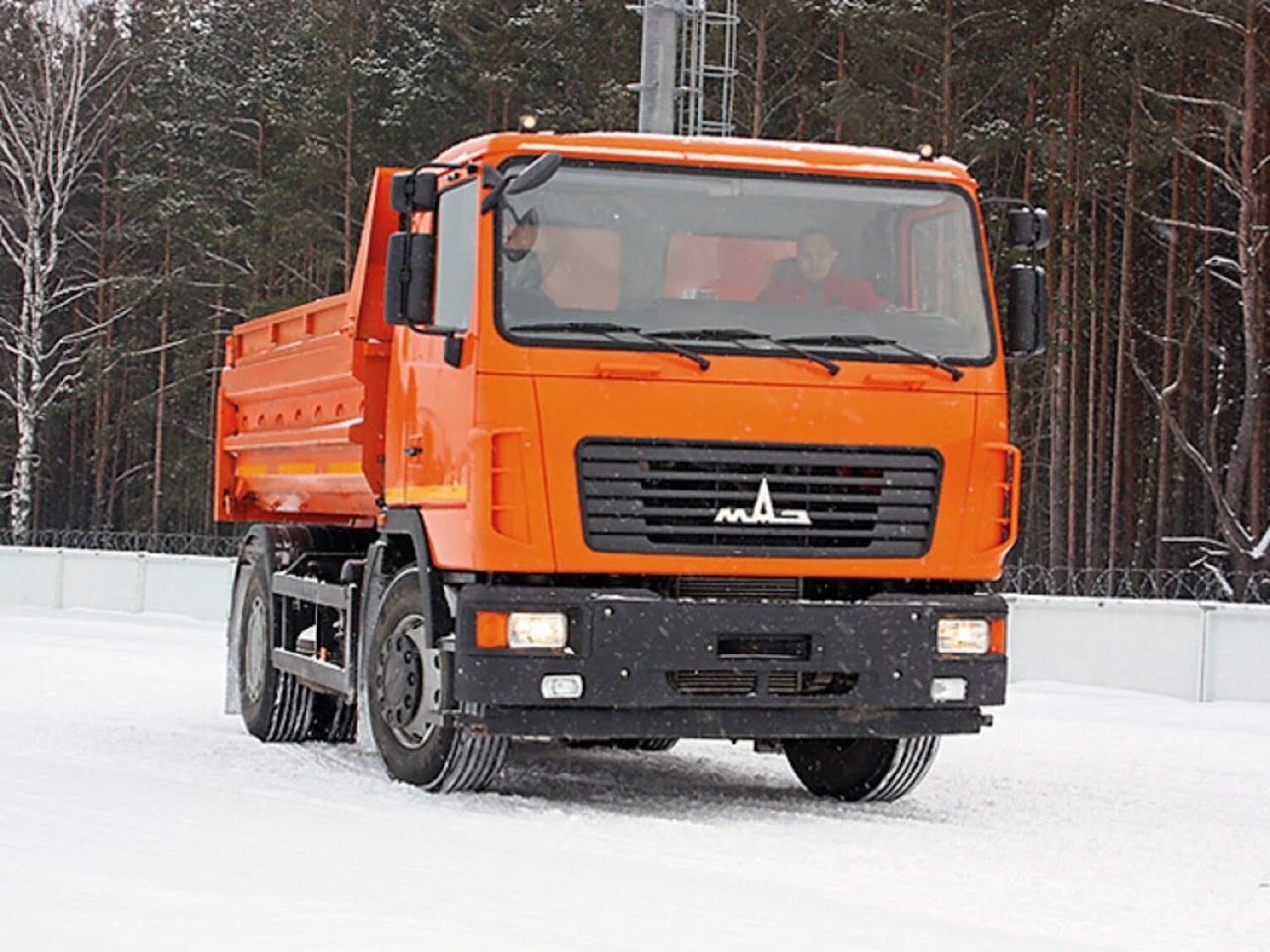 Современный МАЗ-5550