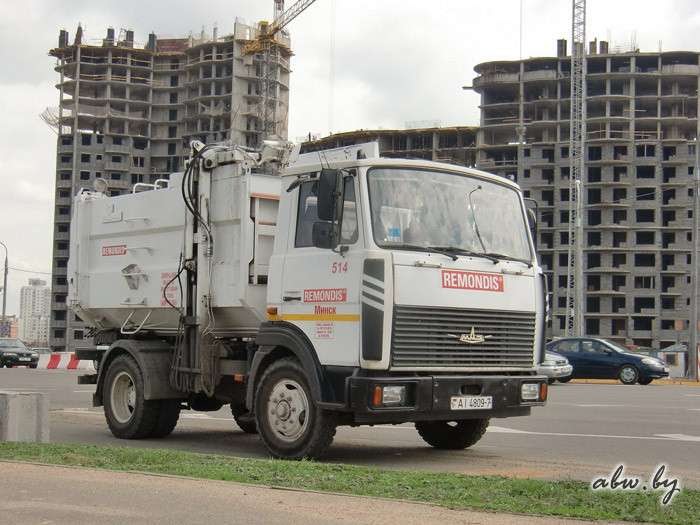 Мусоровоз МАЗ-4903A2