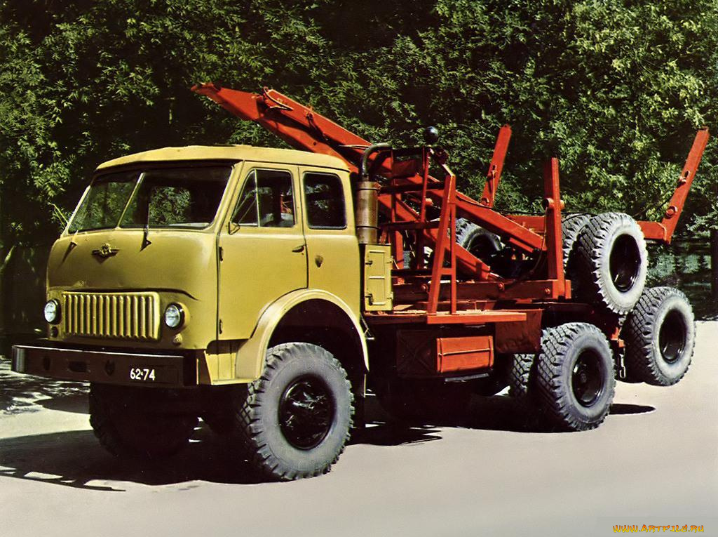 МАЗ-509 лесовоз