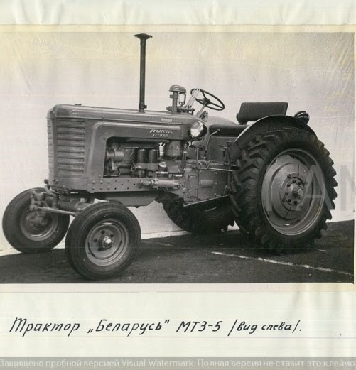 Техническая характеристика трактора МТЗ-5