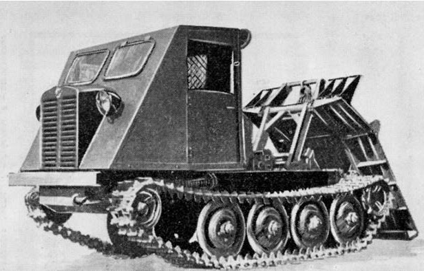 Трелёвочный трактор ТДТ-40