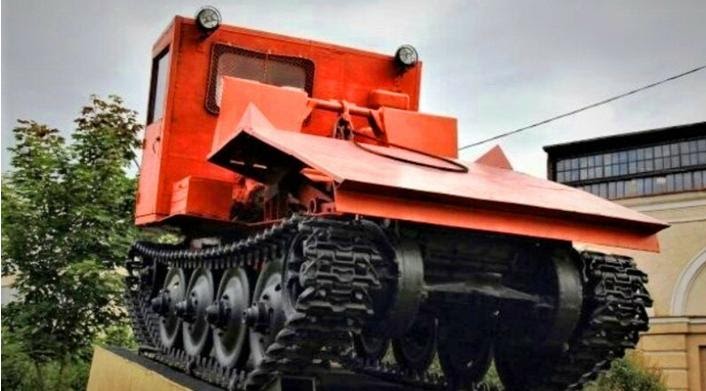 ТДТ-40 вид сзади